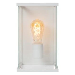 Aplique de pared de exterior Claire Blanco