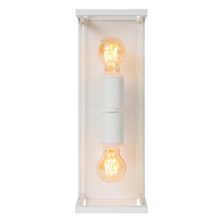 Aplique de pared de exterior Claire Blanco (2 luces)