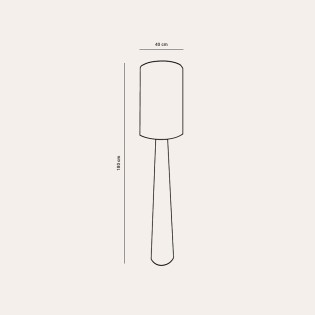 Lámpara de pie Cielo