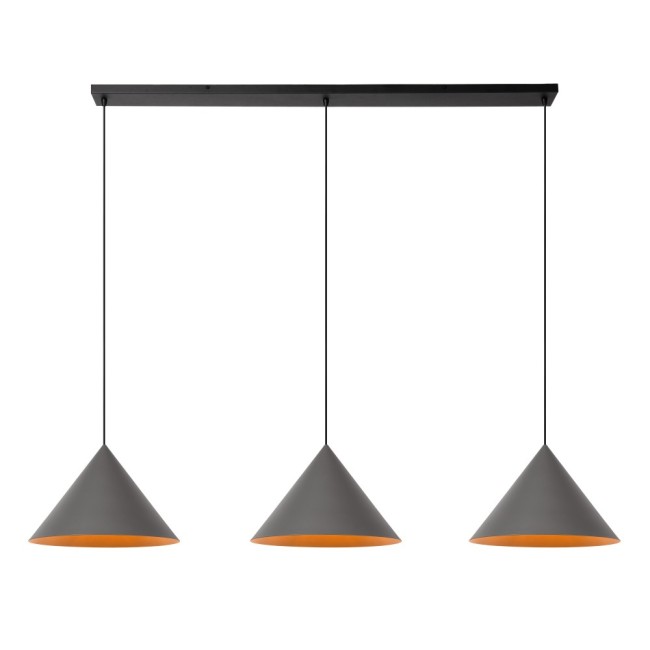 Lámpara colgante Spitze I (3 luces)