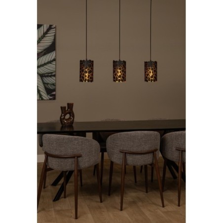 Lámpara colgante Almelo I (3 luces)