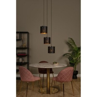 Lámpara colgante Almelo II (3 luces)