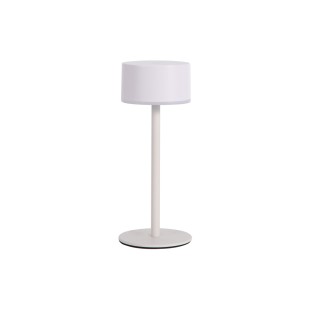 Lámpara de mesa recargable solar LED Meba Blanco (2W)