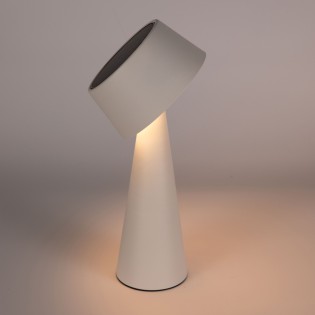 Lámpara de mesa recargable solar LED Meri Blanco (3W)