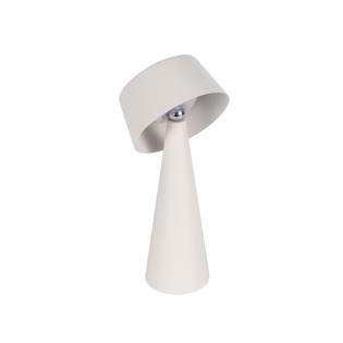 Lámpara de mesa recargable solar LED Meri Blanco (3W)