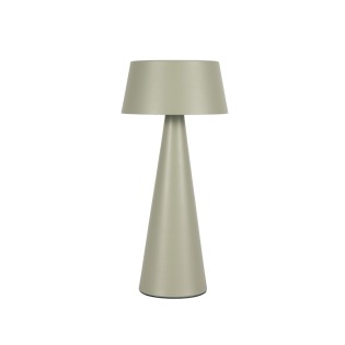 Lámpara de mesa recargable solar LED Meri Verde (3W)