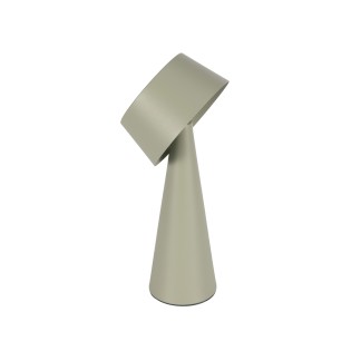 Lámpara de mesa recargable solar LED Meri Verde (3W)