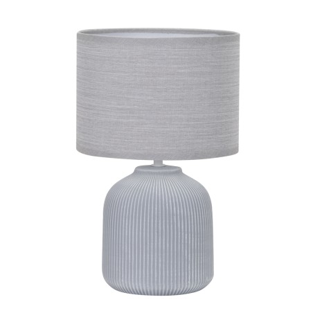 Lámpara de mesa Larna Gris