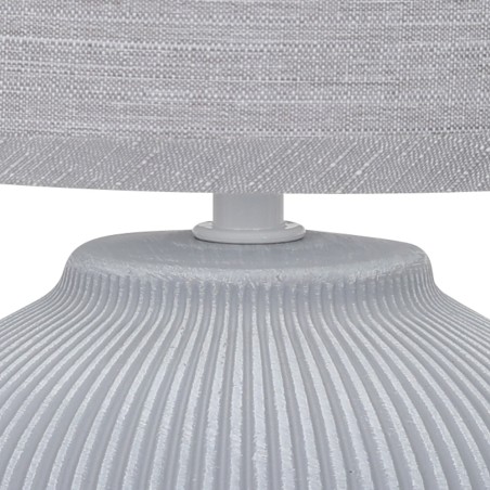 Lámpara de mesa Larna Gris