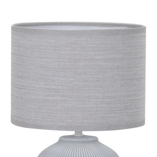 Lámpara de mesa Larna Gris