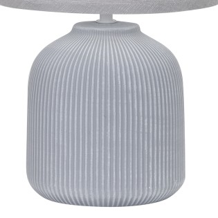 Lámpara de mesa Larna Gris
