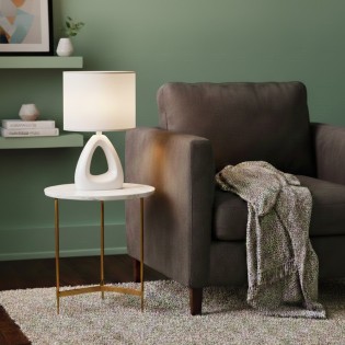 Lámpara de mesa Elor Blanco