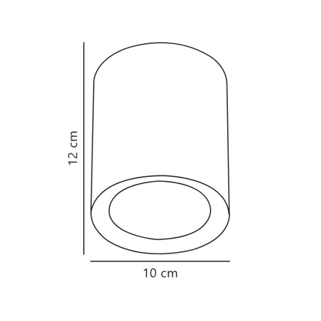 Plafón de techo LED Fallon Long (8.50W)