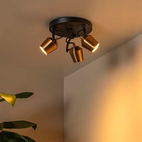 Plafón de techo Emile (3 luces)