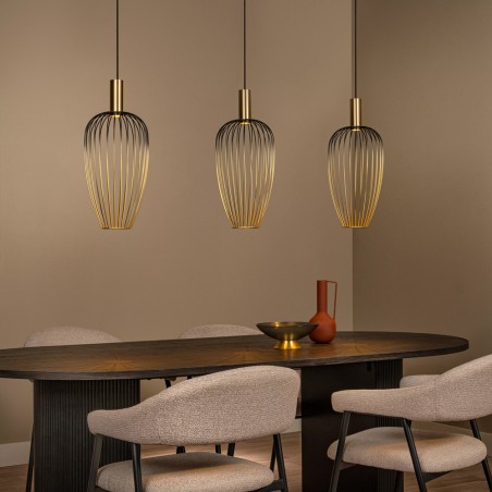 Lámpara colgante Aurelie (3 luces)