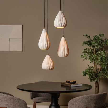 Lámpara colgante Cinzia (4 luces)
