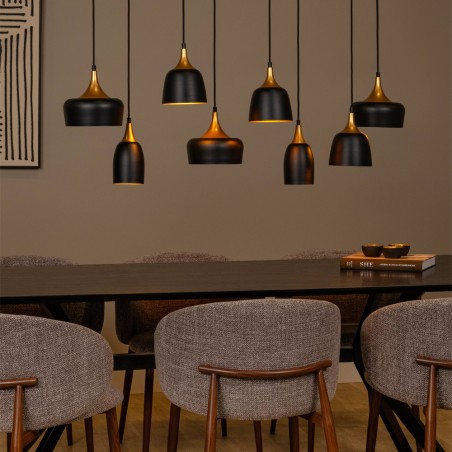 Lámpara colgante Chayanne (8 luces)