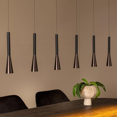 Lámpara colgante LED Joakim (7x6.2W)