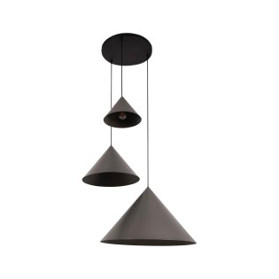 Lámpara colgante Spitze II (3 luces)