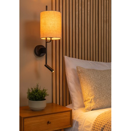 Aplique de pared con lector LED Magic