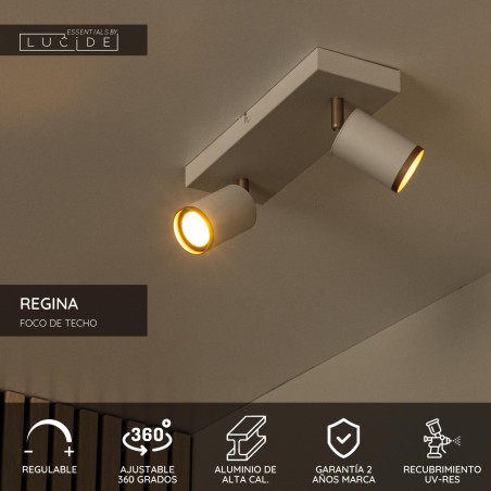 Regleta de techo Regina (2 luces)