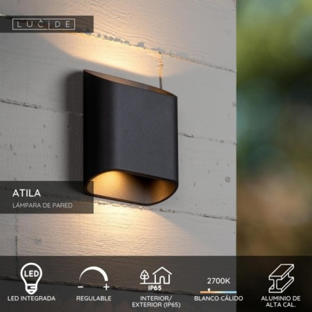 Aplique de exterior LED Atila I (5W)