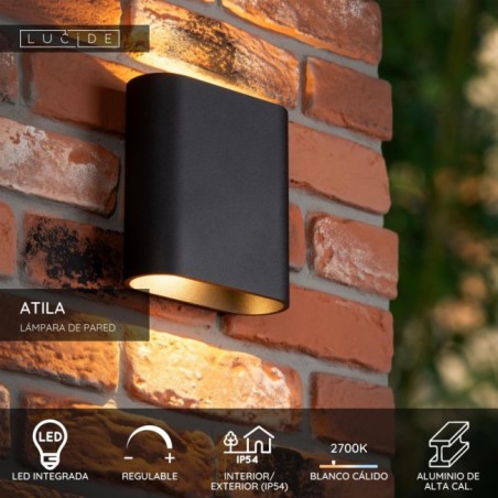 Aplique de exterior LED Atila II (5W)