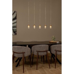 Lámpara colgante LED Berliane I (5x4W)