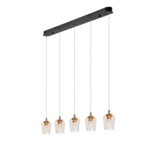 Lámpara colgante LED Berliane I (5x4W)