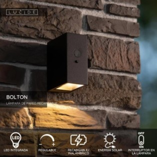 Aplique de exterior LED Bolton (1W)