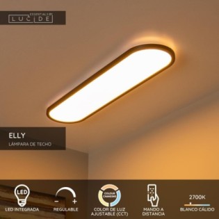 Plafón de techo LED Elly...