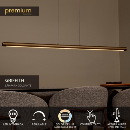 Lámpara colgante LED Griffith (33W)