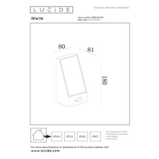 Aplique de exterior LED Irwin (2W)