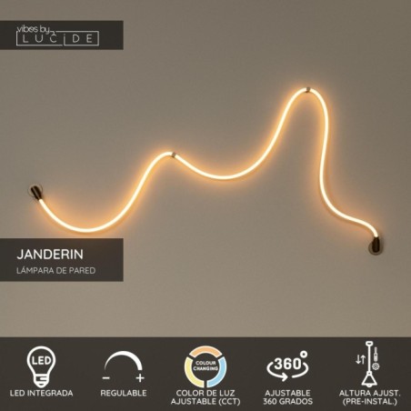 Aplique de pared LED Janderin (48W)