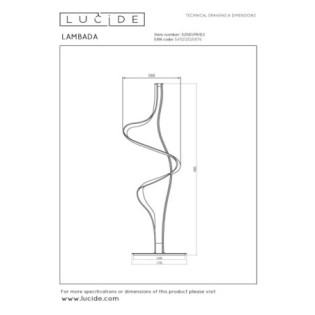 Lámpara de mesa LED Lambada (19W)