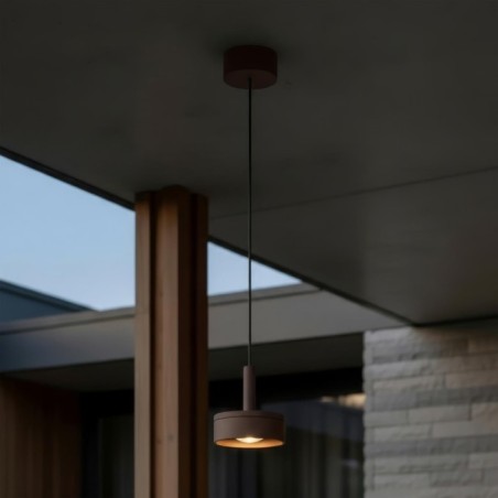 Lámpara colgante de exterior LED Lenz (8W)
