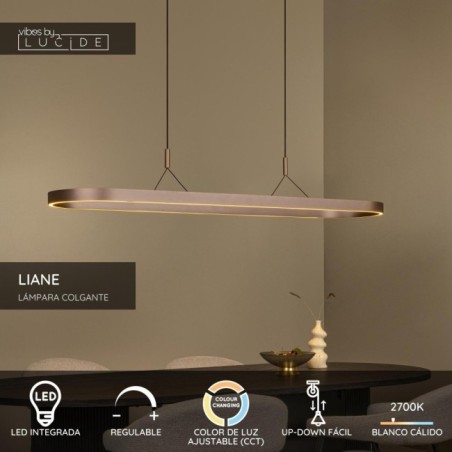 Lámpara colgante LED Liane (40W)