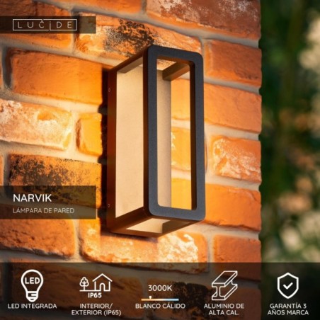 Aplique de exterior LED Narvik (9.2W)