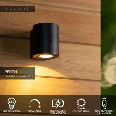 Aplique de exterior LED Perth (1W)