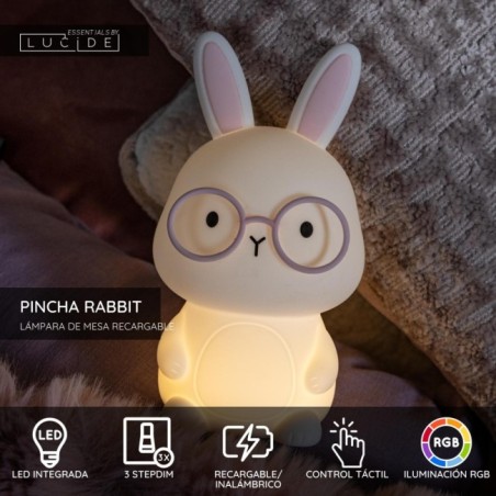Lámpara infantil LED Pincha rabbit