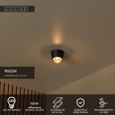 Plafón de techo LED Rigon (6W)