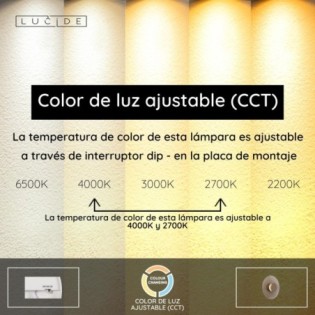 Aplique de pared LED Santiago (10W)