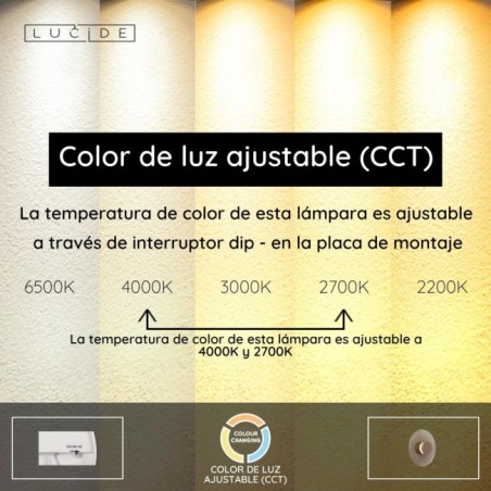Aplique de pared LED Santiago (10W)