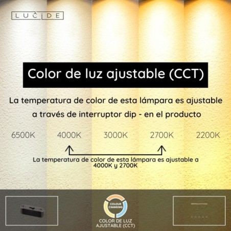 Lámpara colgante LED Santiago (5x10W)