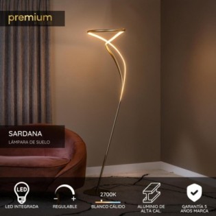 Lámpara de mesa LED Sardana...