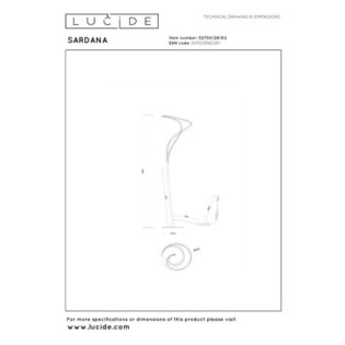 Lámpara de mesa LED Sardana (28W)