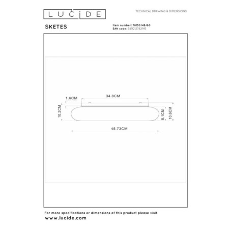 Plafón de techo LED Sketes (24W)