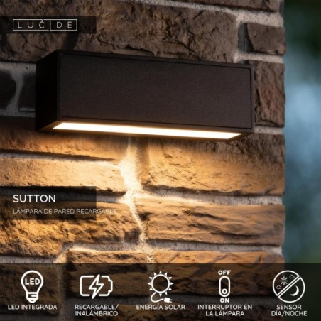 Aplique de exterior LED Sutton (1.5W)