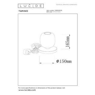 Lámpara de mesa LED Tamino (6W)