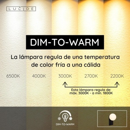 Aplique de pared para baños LED Tassa (10W)